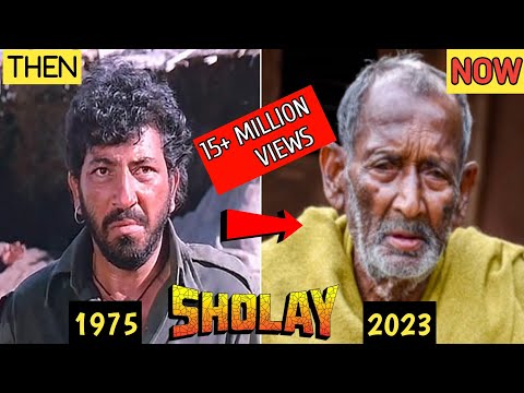 SHOLAY 1975 Film Star Cast | Then and Now 2023 | Amitabh | Dharmendra | Unbelievable Transformation