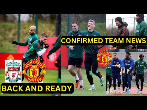 Maguire,Shaw,Amad, Casemiro, Martinez back ✅🔥 || man United injury updates ahead of Liverpool