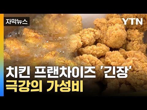 [자막뉴스] 갓 튀긴 치킨 가격 '깜짝'&hellip;거품 확 뺐다 / YTN