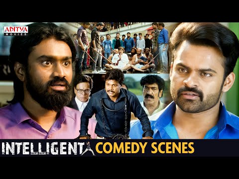 &quot;Intelligent&quot; Movie Comedy Scenes | Hindi Dubbed Movie | Sai Dharam Tej, Lavanya Tripati |Thaman