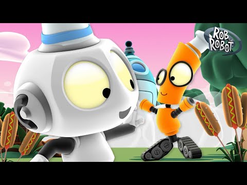 Rob Needs Hands, Chef! ??&amp;zwj;? | Rob The Robot | Preschool Learning