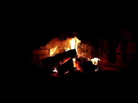 Fireplace and Thunderstorm I Soothing sound for sleep, study, meditation