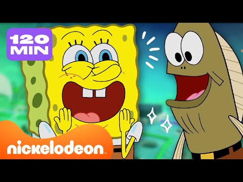 Bob Esponja | Todos os Personagens Coadjuvantes de Bob Esponja de Todos os Tempos 🐟  | Nickelodeon