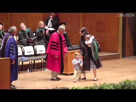 Toddler steals the show and gives away mom's M.D.