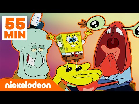 Bob Esponja | 1 HORA do melhor da Temporada 11 de Bob Esponja &ndash; Parte 2 | Nickelodeon em Portugu&ecirc;s