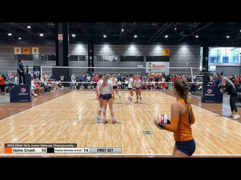 2023 USAV National Championship - Idaho Crush 16 Bower vs Premier Nebraska 16 Gold