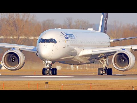 Airbus A350 POWER!✈ What an Amazing Machine! A350-900 &amp; A350-1000