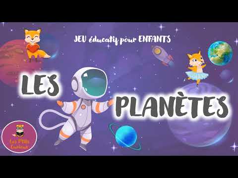 LES PLAN&Egrave;TES 🪐 Jeu &eacute;ducatif Quiz pour Enfants 🚀 Primaire 4-7 ans