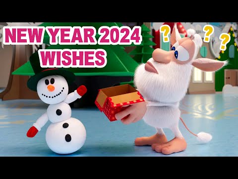 Booba 🥳 New Year 2024 Wishes 🥳 Funny cartoons for kids - BOOBA ToonsTV