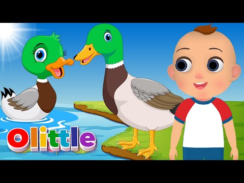 Five Little Ducks Song ? Fun and Educational Nursery Rhymes for Kids