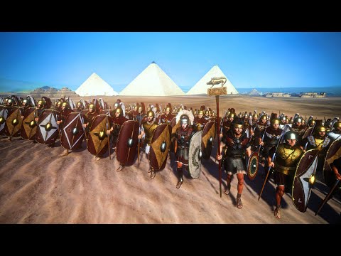 Rome Vs Egypt | Battle of the Nile 47 BC | Total War Rome 2 Historical Cinematic Battle