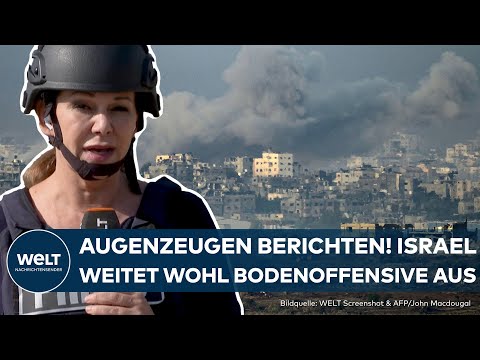 KRIEG GEGEN HAMAS: Israel r&uuml;ckt offenbar mit Panzer in den s&uuml;dlichen Gazastreifen vor | EILMELDUNG