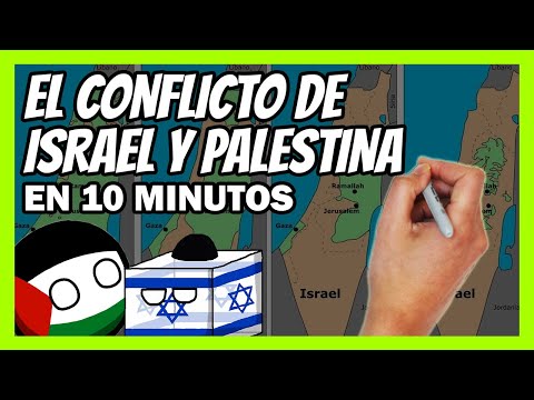 ✅ El conflicto de ISRAEL y PALESTINA en 13 minutos | Resumen F&Aacute;CIL y R&Aacute;PIDO