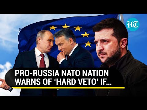 Zelensky's EU Dream In Trouble As NATO Nation Hungary Warns Of 'Hard Veto If...' | Watch