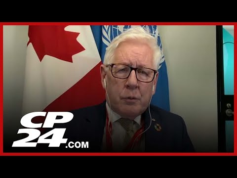 Canadian Ambassador to the United Nations about Canada's position on a ceasefire