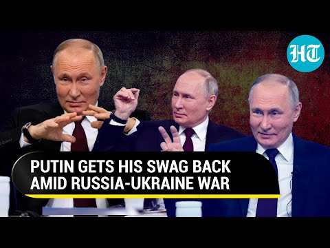 Putin's Savage Mode On: Ukraine Mockery, West Bashing, Confident In Russia Win | Watch