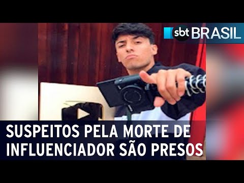 Suspeitos pela morte do influenciador Henrique Medeiros s&atilde;o presos | SBT Brasil (01/01/24)