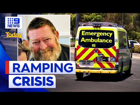 Ambulance crisis as grandfather dies waiting for admission | 9 News Australia