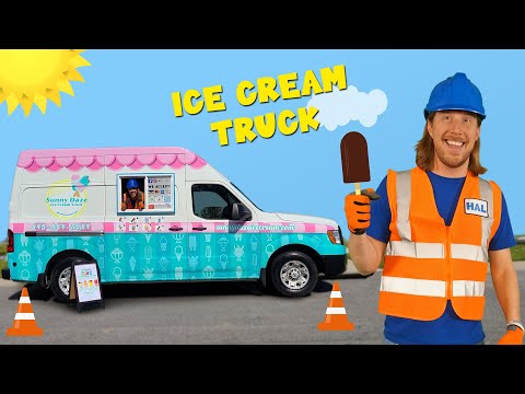 Ice Cream Truck for Kids | Handyman Hal works with Ice Cream Truck | Fun Video for Toddlers