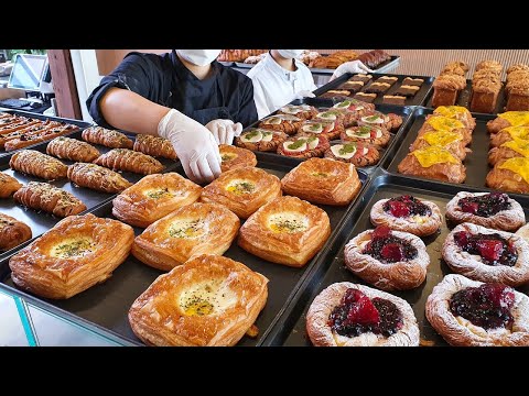 How to make various croissants, montblanc, pep oh chocolat! BEST 6 pastry videos - Korean food