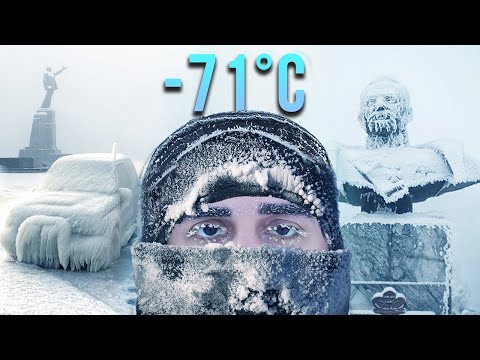 Часовая прогулка по самому холодному городу в мире (-71&deg;C, ЯКУТСК)