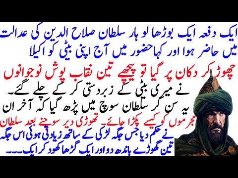 Sultan Saludin Aybi ka Pass Bazurg ka Muqdma || Sultan Saludin Aybi ki Aqal Mandy || Wisdom story