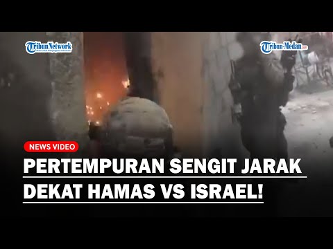 PERTEMPURAN SENGIT Jarak Dekat Pejuang Hamas Vs Tentara Israel Pecah di Jalur Gaza!