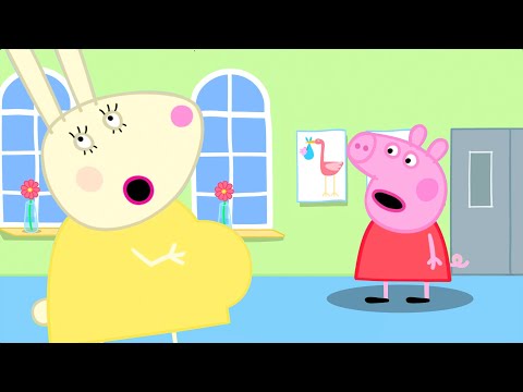 Peppa Pig Sees Mummy Rabbits Bump | Kids TV and Stories