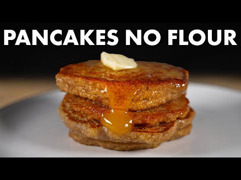 Fluffy Banana Pancakes No Flour