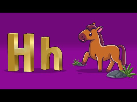 Learning English Letters | Alphabet &amp;ldquo;H&amp;rdquo; | Alphabets for Preschool &amp;amp; Kindergarten | The Lucid Kids