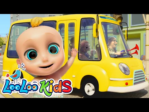 Wheels On The Bus - Nursery Rhymes - Baby Songs - Kids Songs from LooLoo Kids