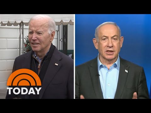 Biden speaks with Netanyahu before Christmas at Camp David