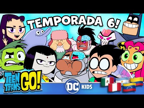 &iexcl;Los MEJORES momentos de la temporada 6! Parte 1 | Teen Titans Go! en Latino 🇲🇽🇦🇷🇨🇴🇵🇪🇻🇪 | DC Kids