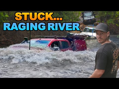 THE WETTEST WE'VE SEEN CAPE YORK... RAGING rivers &amp; bottomless mud - 1st 4WDs down Tele Track 2023