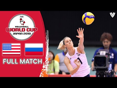 USA 🆚 Russia - Full Match | Women&rsquo;s Volleyball World Cup 2019