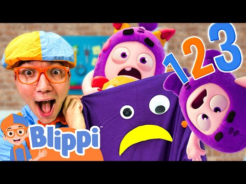 Fun Halloween! Blippi's Trick-or-Treat Costume with Jeff | BLIP| Kids TV Shows | Cartoons For Kids