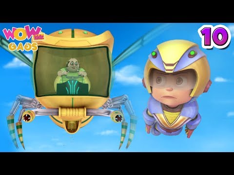 Vir: The Robot Boy | Hindi Cartoons For Kids | Action Gags - Part 10 | WowKidz Gags