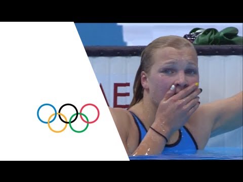 Ruta Meilutyte Wins Women's 100m Breaststroke Gold - London 2012 Olympics