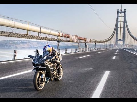 Kawasaki H2R - World Record  400 km/h in 26 sec. HD