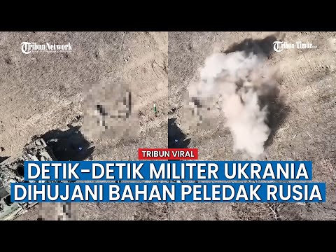 Kian Membara, Militer Rusia Hujani Prajurit Ukraina dengan Bahan Peledak