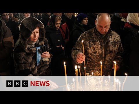 Ukraine celebrates Christmas on 25 December for first time - BBC News