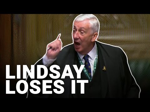 Speaker Sir Lindsay Hoyle slams Tory MPs for &lsquo;inappropriate&rsquo; behaviour at PMQs