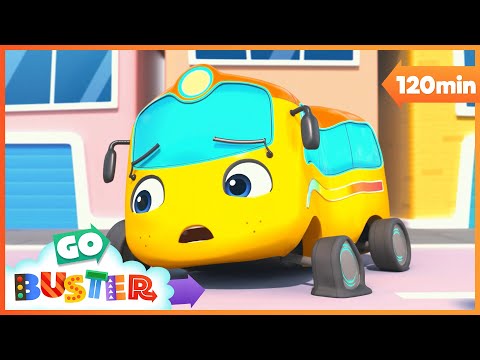 ? How to Swap Tires! ? | Go Learn With Buster | Videos for Kids