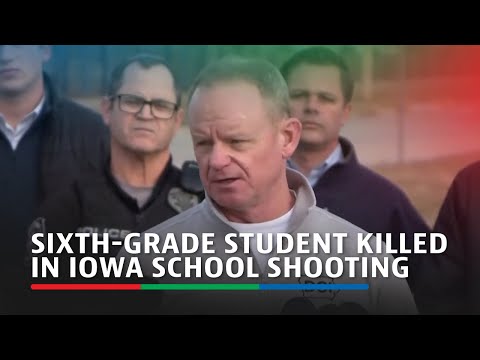 Sixth-grade student killed in Iowa school shooting