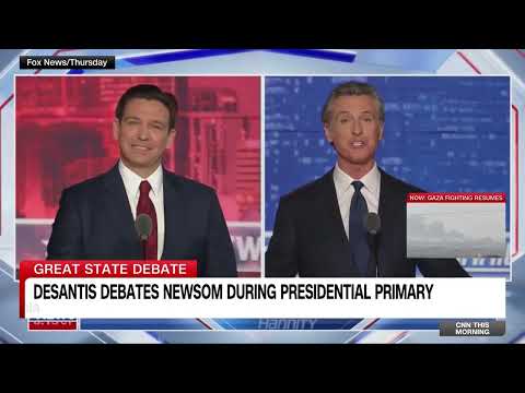 In case you missed it: DeSantis, Newsom hard to watch moments during debate