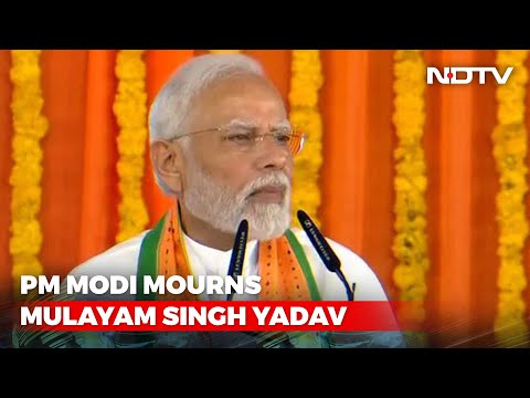 PM Modi Mourns Mulayam Singh Yadav