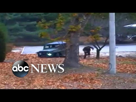 A soldier escapes from North Korean to South Korea