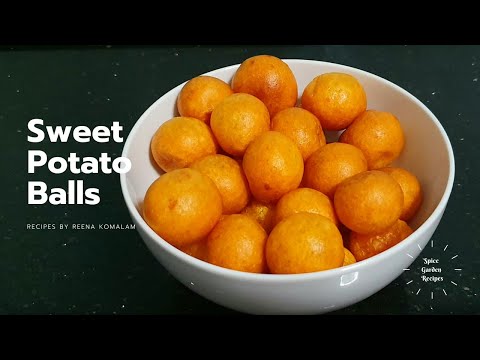 How to make Sweet Potato Balls | Taiwan Sweet potato Balls