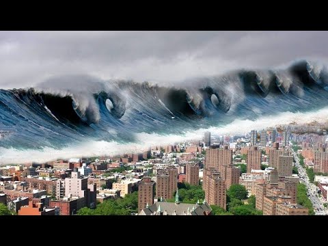 2 minutes ago in Maine, USA! Storm surges and flash floods dragged houses into the sea