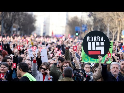 En Serbie, la contestation contre la fraude &eacute;lectorale se poursuit dans la rue &bull; FRANCE 24